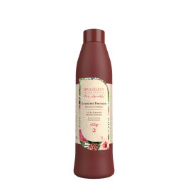 BRAZILIAN SECRETS HAIR Extreme Protein - Lissage professionnel à la protéine réparateur adoucissant pour cheveux frisés crépus - 1L