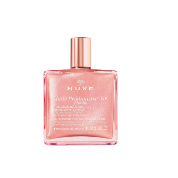 NUXE Huile Prodigieuse Or Florale - Huile sèche multifonctions visage, corps et cheveux pour tous types de peaux