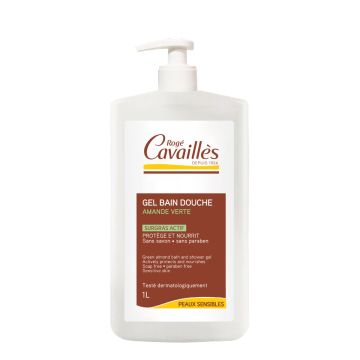 ROGÉ CAVAILLES Surgras Actif Gel bain et douche - Amande verte Peaux Sensibles