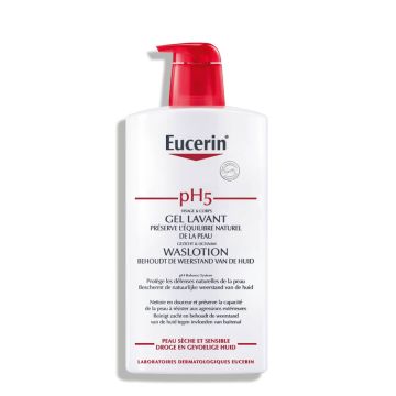 EUCERIN PH5 - جل منظف للبشرة الجافة والحساسة - 400 مل