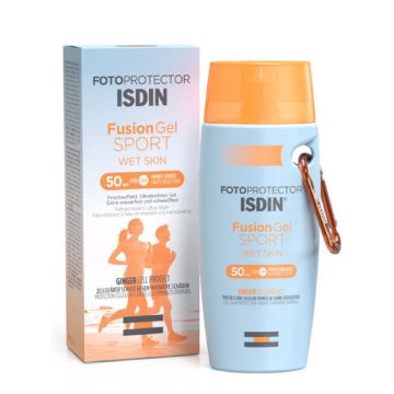 ISDIN Foto Protector Fusion Gel Sport - Ecran solaire en gel très haute protection SPF50+ - 100ml