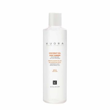 KUORA Sun Tanner - زيت تسمير ذاتي بزيت جوز الهند SPF50 - 250 مل