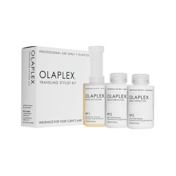 OLAPLEX N°1 Bond Multiplier + N°2 Bond Perfector - Kit de soin pour tous types de cheveux