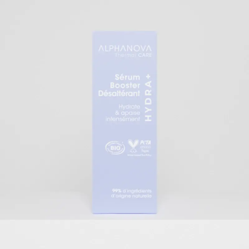 ALPHANOVA Thermal Care - Sérum booster hydratant apaisant BIO pour peaux sèches et sensibles - 30ml