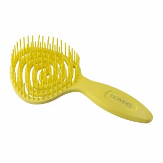 DOMPEL Hairbrush Lollipop - Brosse démêlante pour tous types de cheveux - jaune