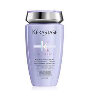 Blond Absolu Bain Ultra-Violet Shampooing violet anti faux-reflets pour cheveux décolorés ou méchés  ker547-spv250