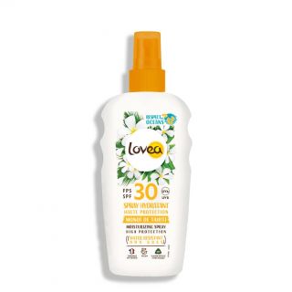 LOVEA Monoï De Tahiti Spray solaire hydratant haute protection SPF30 visage corps lovy75-sth030