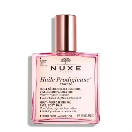 NUXE Huile Prodigieuse Florale - Huile sèche multi-fonctions visage, cheveux, corps - 100ml