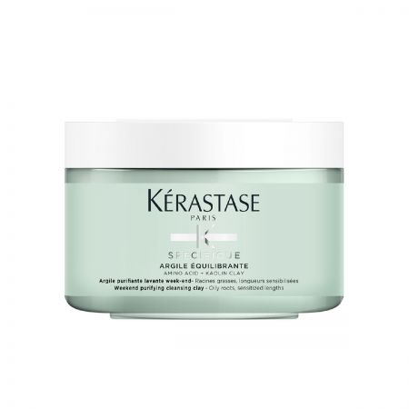 KERASTASE Specifique Argile Équilibrante - Argile purifiante lavante week-end pour racines grasses et longueurs sensibilisées