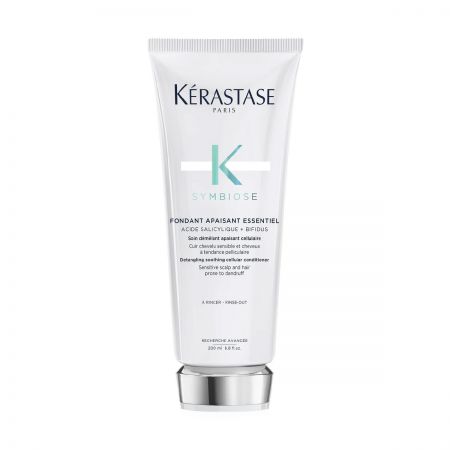 KERASTASE Symbiose Fondant Apaisant Essentiel - Soin démêlant apaisant cellulaire pour cuir chevelu sensible et cheveux à tendance pelliculaire