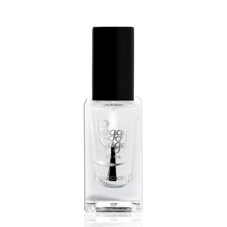 PEGGY SAGE Base Coat - Base transparente pour vernis à ongles - 11ml