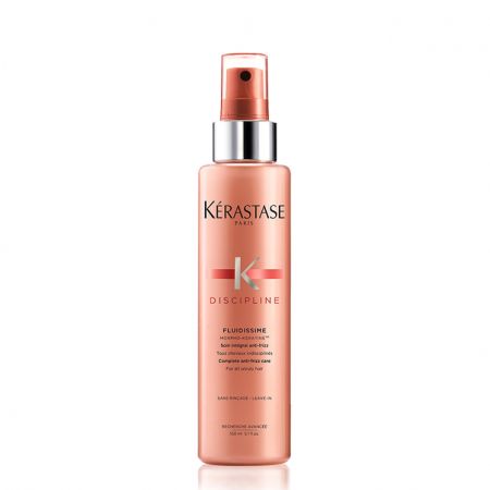 KERASTASE Discipline Fluidissime - Spray soin intégral anti-frizz sans rinçage tous cheveux indisciplinés - 150ml