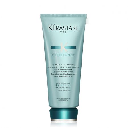 KERASTASE Résistance Ciment Anti-Usure - Soin réparateur anti-casse longueurs et pointes abîmées - 200ml