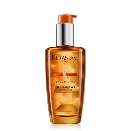 KERASTASE Discipline Oléo Relax Morpho-Huiles - Huiles nourrissantes lissantes cheveux indisciplinés - 100ml