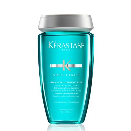 KERASTASE Spécifique Bain Vital Dermo-Calm - Shampooing hydra-apaisant pour cuir chevelu sensible et cheveux mixtes - 250ml