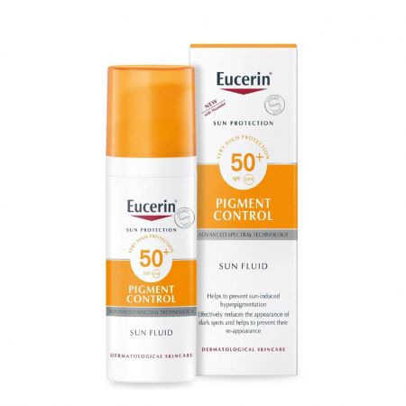Eucerin pigment control Fluide solaire anti-taches pour toutes peaux SPF50+