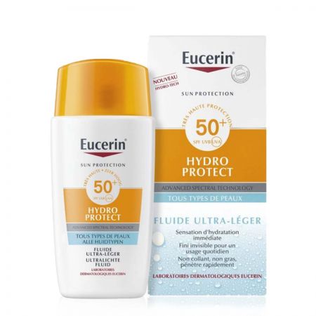 Fluide ultra-léger à très haute protection SPF 50+ pour tous types de peaux- 50 ml