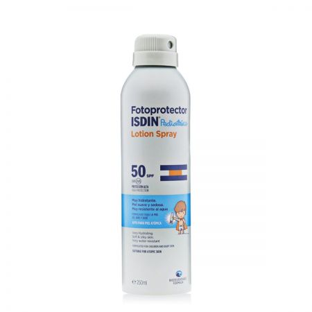 isdin foto-protector pediatics lotion spray enfants spf50