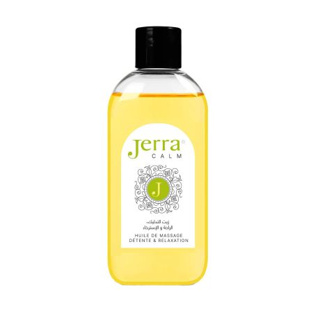 JERRAFLORE Jerra Calm - Huile de massage apaisante relaxante effet anti-stress - 150ml