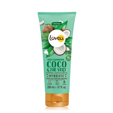 LOVEA Coco Thé Vert Après-shampooing hydratant tous types cheveux lovy66-ahc250