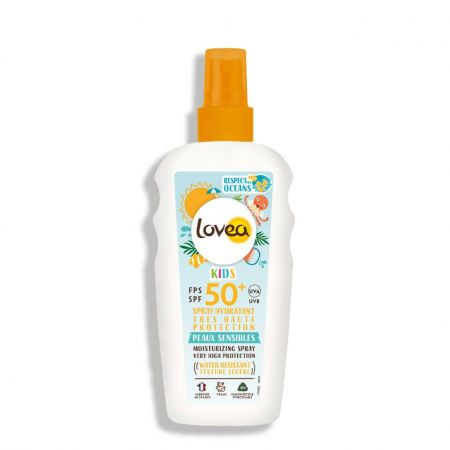 LOVEA Solaire Kids Spray solaire hydratant SPF50+ visage corps enfants lovy75-skd150