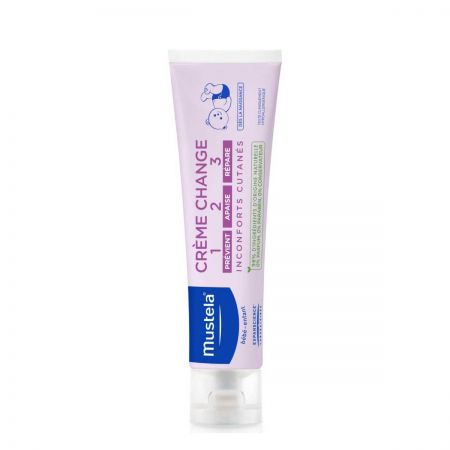 MUSTELA Bébé - Enfant - Crème de change vitaminée prévient, soulage et répare les irritations et rougeurs