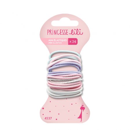 PRINCESSE LILI mini-elastiques-fantaisie-princesse-pli766-24m