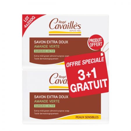 ROGÉ CAVAILLES savon-surgras-extra-doux-amande-verte-rcaa27-avs250b