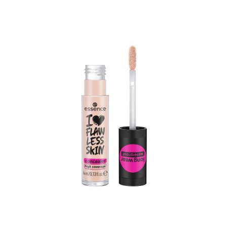 ESSENCE I Love Flawless Skin Concealer High Coverage - Correcteur anti-cernes longue tenue résistant à l'eau