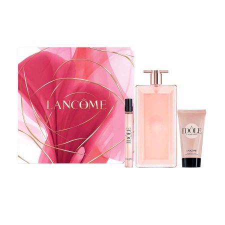 LANCOME Idôle Coffret EDP 100ml + Format Voyage 10ml + Crème Parfumée 50ml