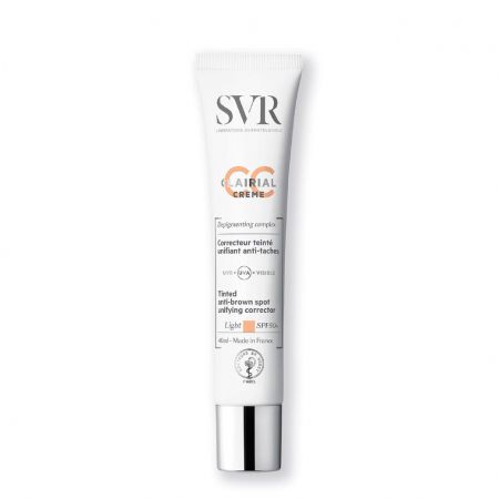 SVR Clairial CC Crème - مصحح موحد للبقع الداكنة لجميع أنواع البشرة - 40 مل