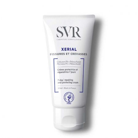 SVR Xérial Fissures et Crevasses - Crème protectrice réparatrice pour les mains et les pieds - 50ml