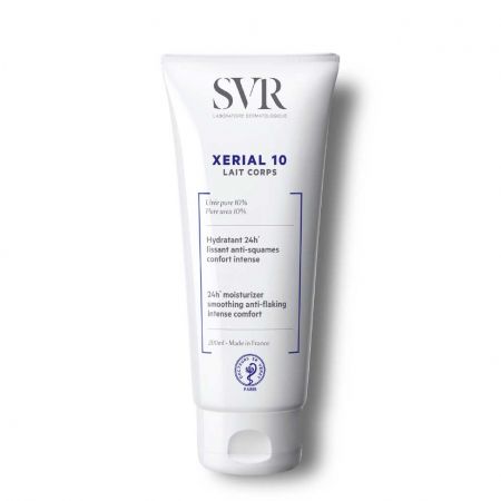 SVR Xérial 10 - Lait hydratant lissant anti-squames pour le coprs - 200ml