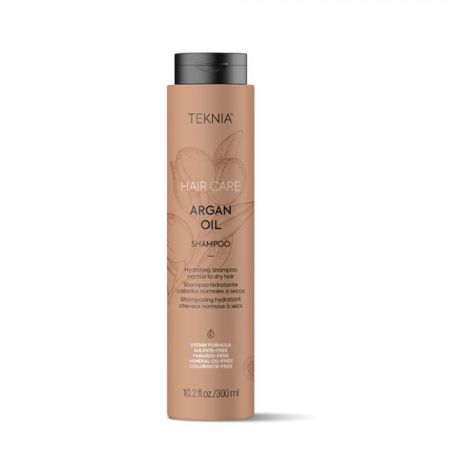 Shampooing sans sulfate hydratant à l'huile d'argan cheveux normaux à secs - 300ml