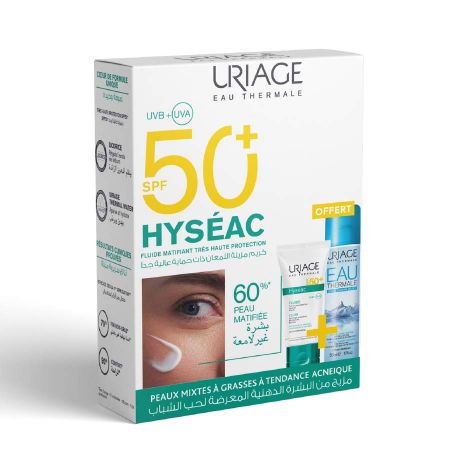 URIAGE Coffret Hyséac Fluide solaire SPF50+ - Édition 2024